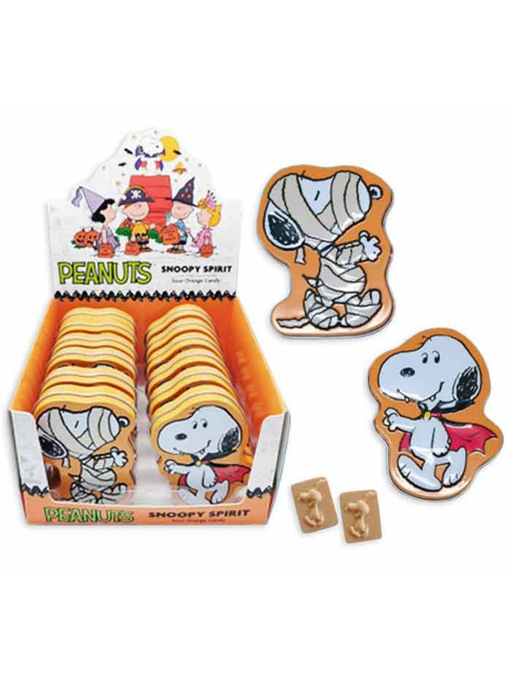 Peanuts Snoopy Spirit Sour Tin PDQ 12Pk